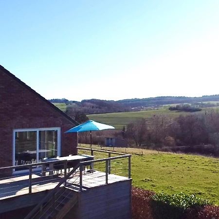 Huis Met Zonneterras, Tuin En Panoramisch Uitzicht Wellin Exterior photo